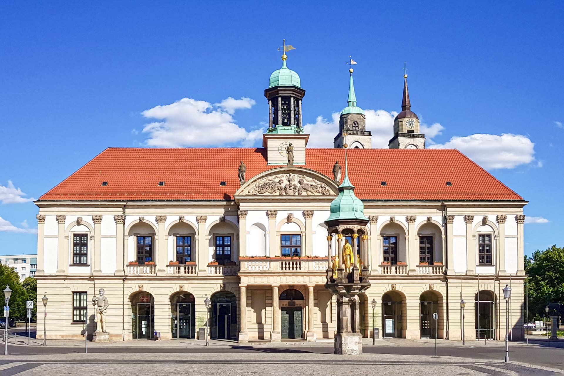Altes Rathaus der Landeshauptstadt Sachsen-Anhalts