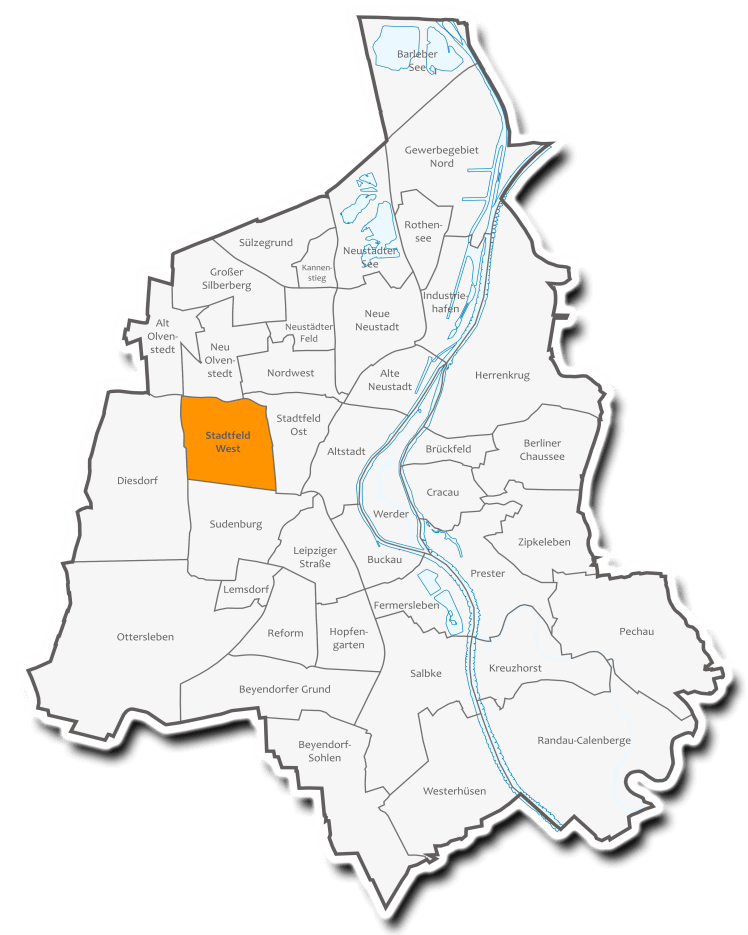 Magdeburg Stadtfeld West